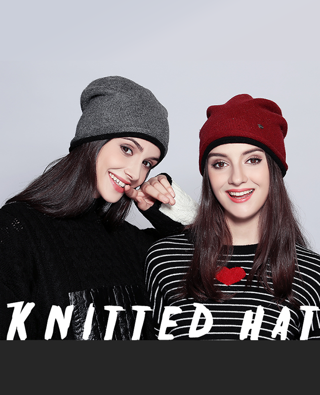 Double Layer Exotic Beanie Double Layer Exotic Beanie