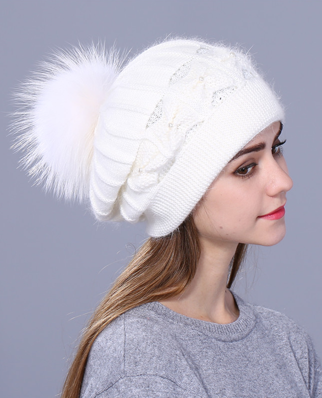 Autumn Rabbit fur beret Autumn Rabbit fur beret