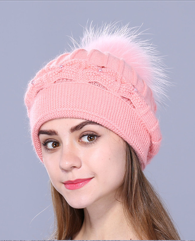 Autumn Rabbit fur beret Autumn Rabbit fur beret
