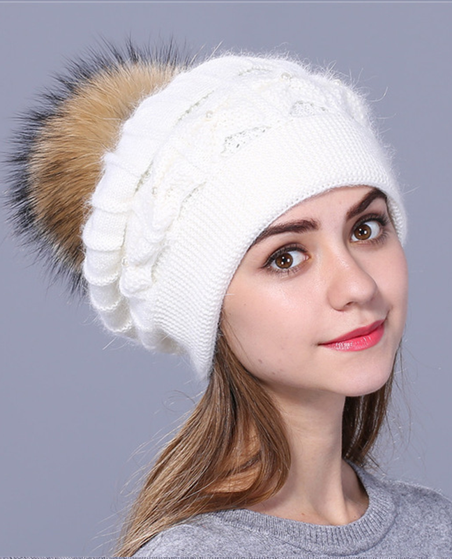 Autumn Rabbit fur beret Autumn Rabbit fur beret