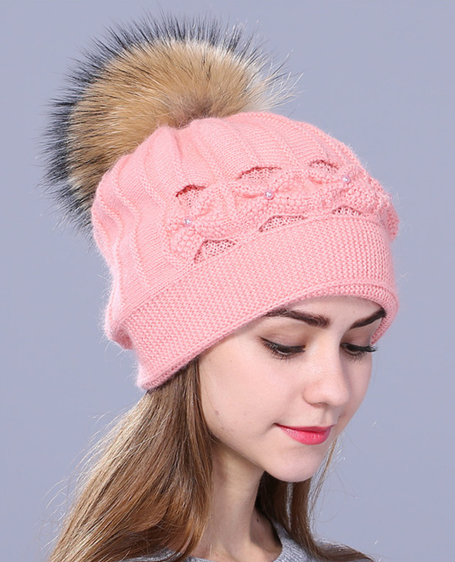Autumn Rabbit fur beret Autumn Rabbit fur beret