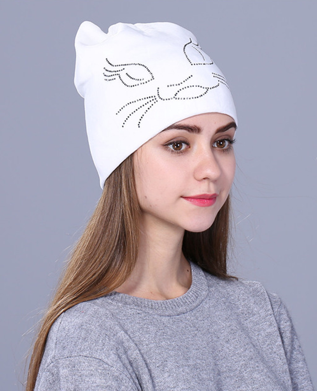Flannelette cute beanie Flannelette cute beanie