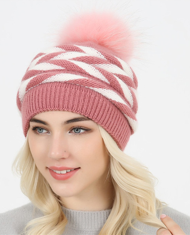 Double-deck Rabbit fur winter hat Double-deck Rabbit fur winter hat
