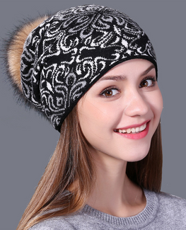Knitted winter Beanie