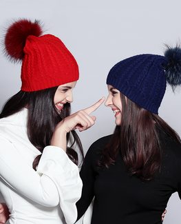 Raccoon Stripe Beanie